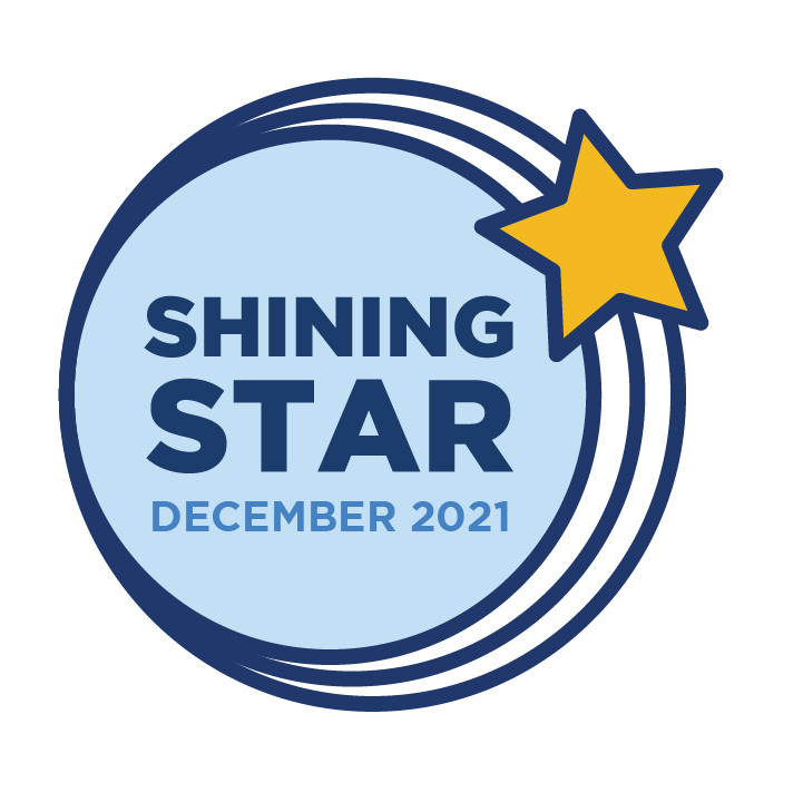 2021-22 PTSA Award Badge - Shining Star