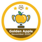 4-November’s Golden Apple Award Emblem 2023-2024