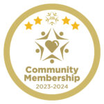 Community Membership Gold Award Emblem 2023-2024
